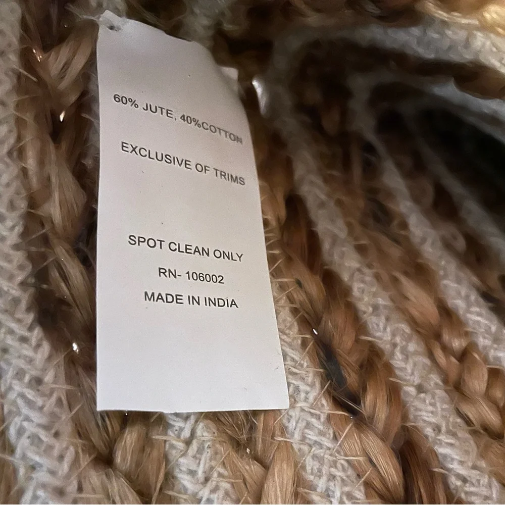 C&C California Large Striped Tassel Tote - Picture 10 of 11